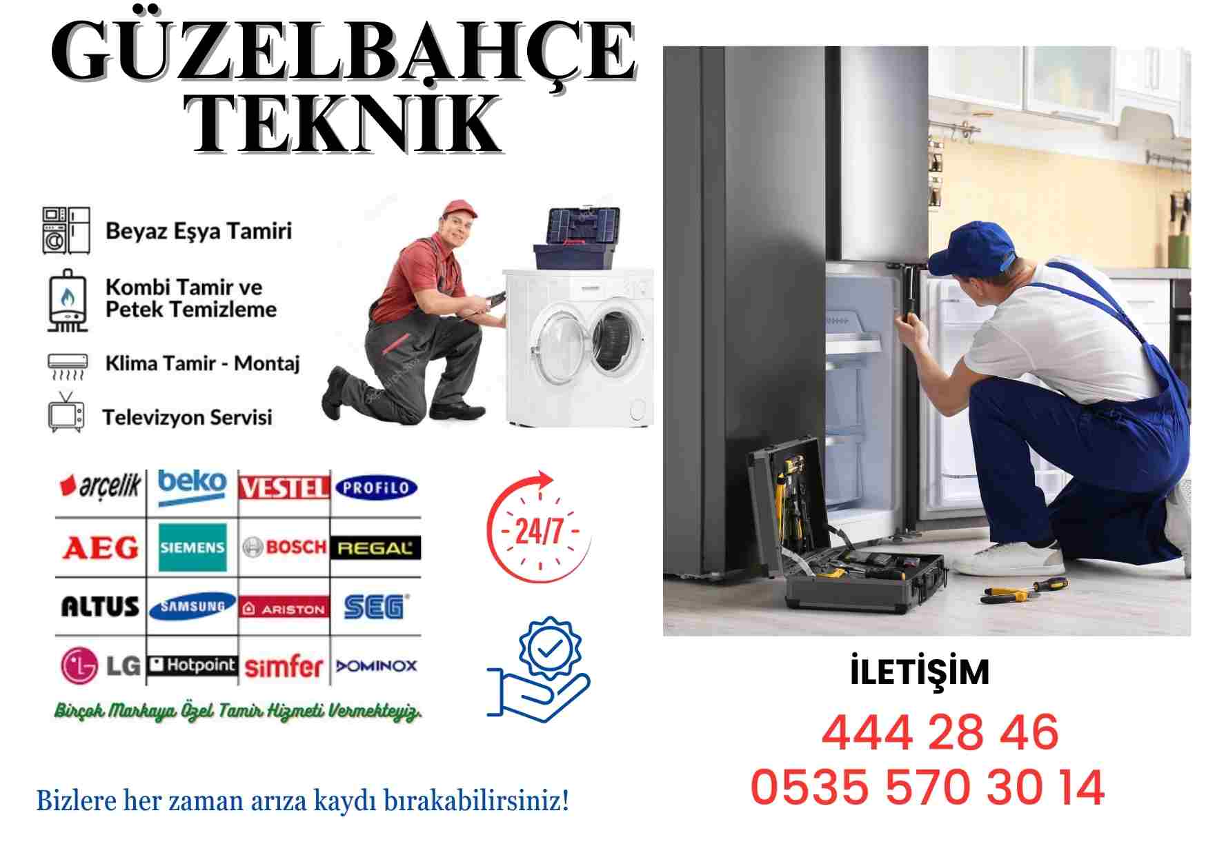 Güzelbahçe Buzdolabı Servisi